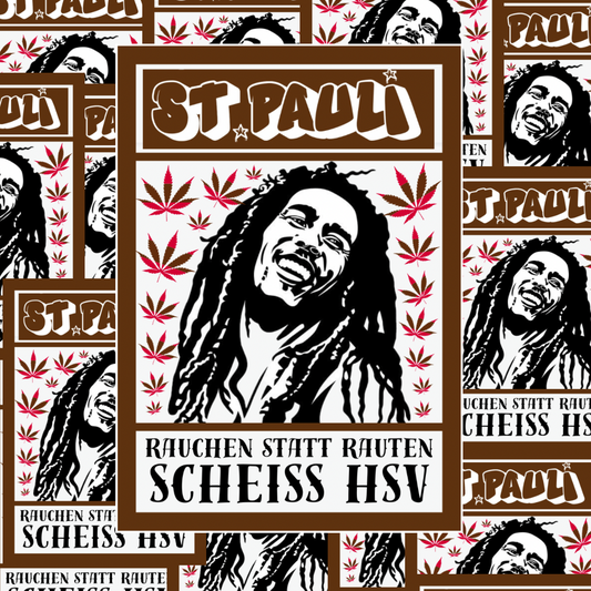 Aufkleber „Bob Marley“ 50 Stk.