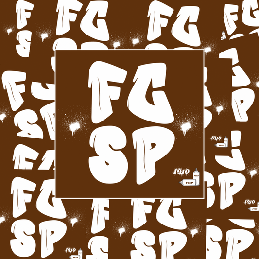 Aufkleber „FCSP“